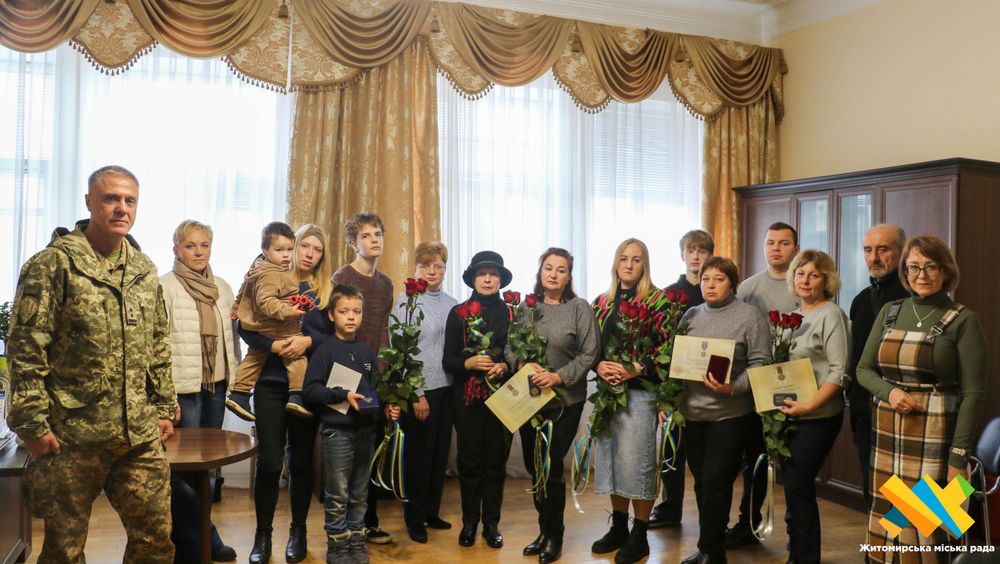 Рідним загиблих Захисників вручили нагороди
