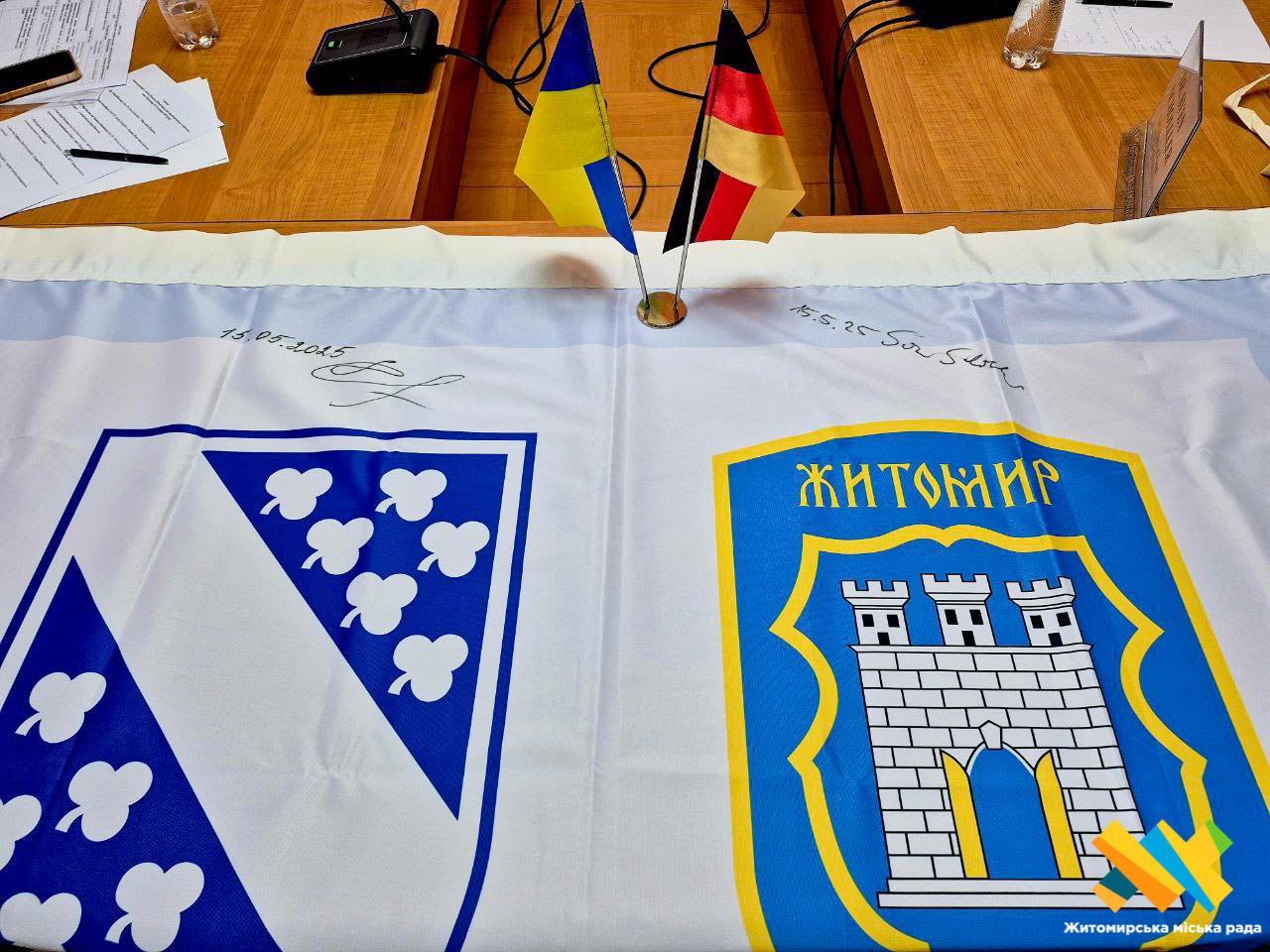 Житомир приймає делегацію з німецького міста Кассель: підтримка відновлення інфраструктури та перспектива побратимства